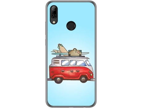 Carcasa Huawei P Smart 2019 TUMUNDOSMARTPHONE Furgoneta Multicolor
