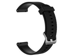 Pulsera Silicona Negra Compatible Con Polar Vantage M (22 Mm)