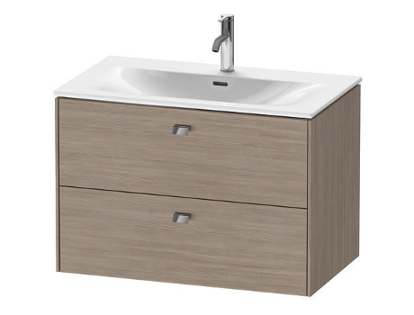 Mueble DURAVIT Brioso bajo lavabo montado en la pared 82,0 x 47,9 cm 2 cajones incl. recorte de sifón y delantal para lavabo Viu 234483