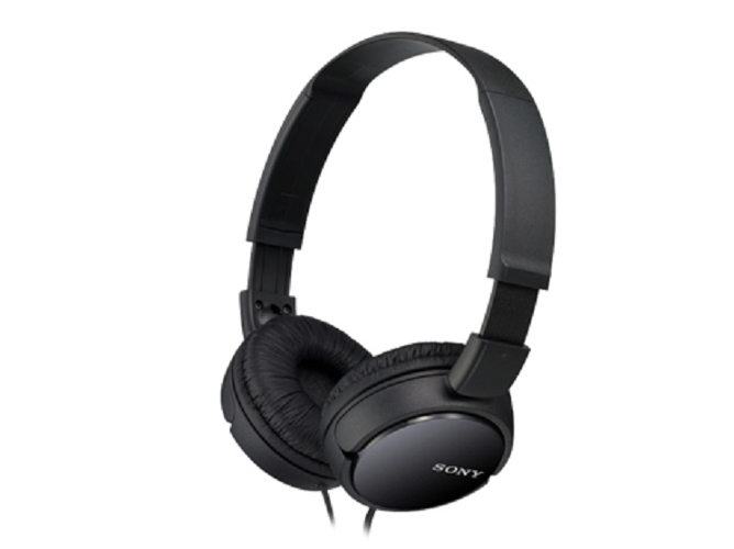 Auriculares con Cable SONY MDRZX110 (On Ear - Negro)