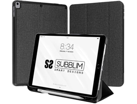 Funda Tablet SUBBLIM SUBCST-5SC310 (iPad - 10.2'' - Negro)