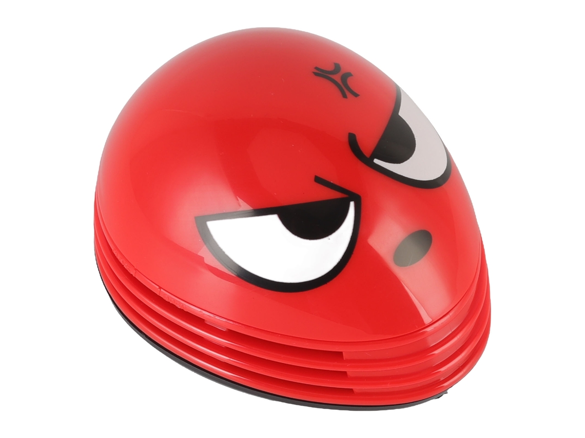 MEOIRUERY Mini aspiradora de mesa cartoon (rojo)