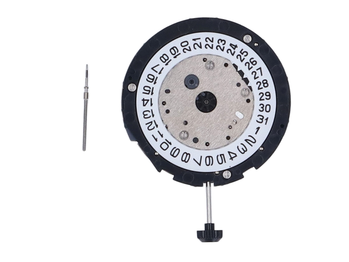 Movimiento De Cuarzo Miyota 6s20 Con Fecha, 3 Manecillas, Compatible Con Batería Sr927w.