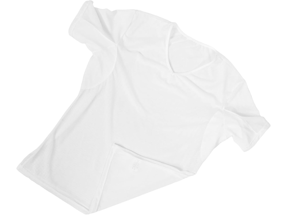 Camiseta Masculina Antitranspirante Com Absorventes Nas Axilas, Manga Curta.