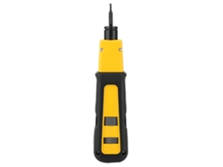 Herramienta De Punch Down Con Cortador De Cable Y Crimpeador Acero Y Plástico Accesorios Eléctricos