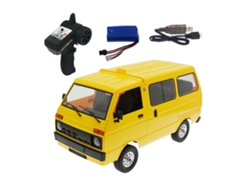 Coche Teledirigido Todoterreno Whitewpl D42 2.4g 2wd 1/10 Drift Crawler Con Luces Y Control Proporcional Completo.