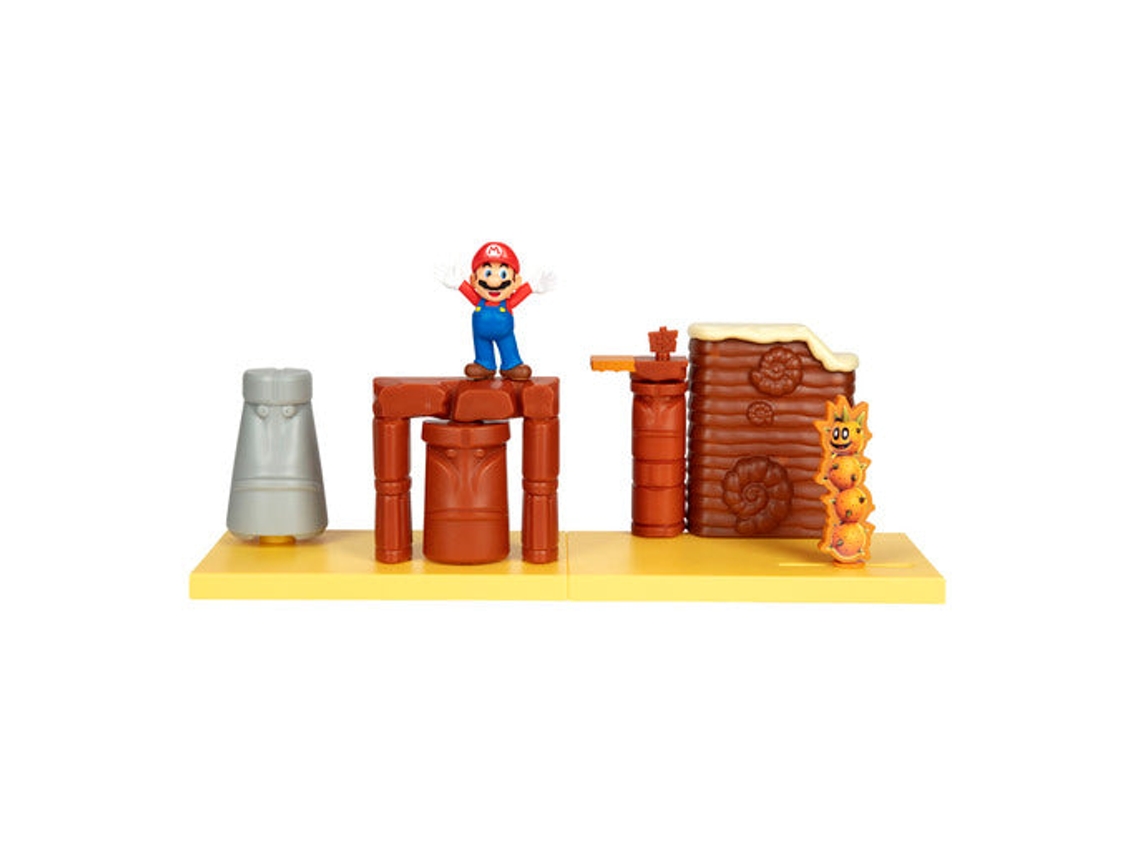 Super Mario Juego del Desierto y Figura de Mario