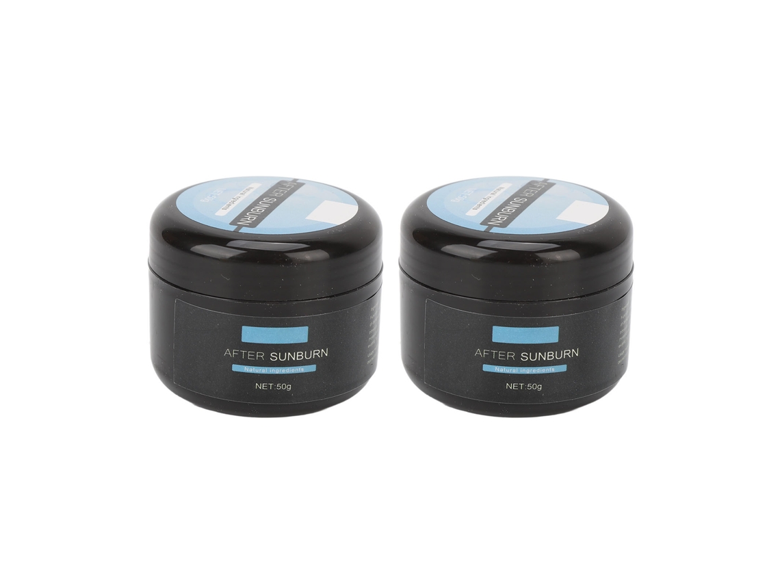 2pcs Crema After Solar Hidratante Restauradora Suave para Piel, Calmante y Reparadora de Daños Solares