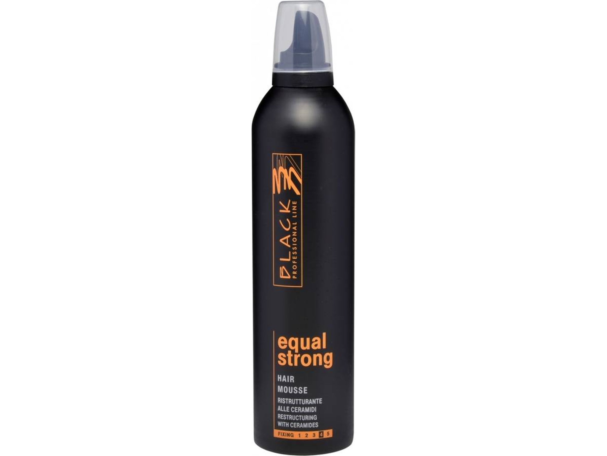 Mousse para el Pelo BLACK PROFESSIONAL Fijación Fuerte (500 ml)