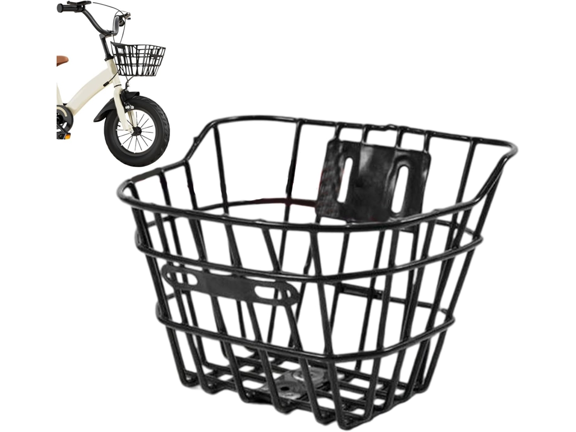 Cesta delantera para bicicleta, cesta de transporte para bicicletas y patinetes, accesorios Mon Gokoco