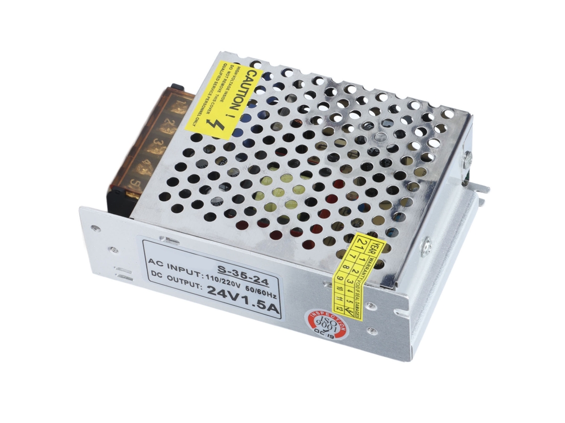 Yncm2026-fuente De Alimentación Dc Switching Para Tiras Led Cámaras Cctv Proyectos Electrónicos