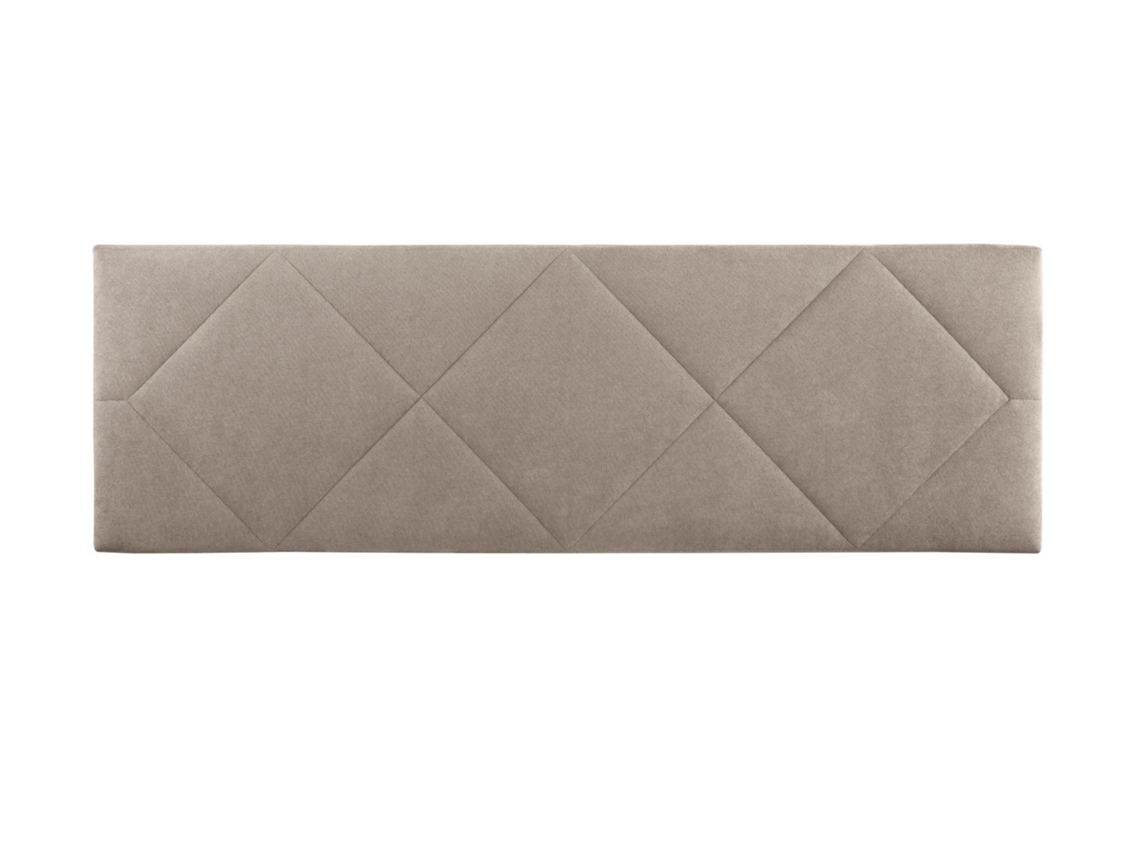 Cabecero Tapizado SPYGA para Cama 140 Microfibra AquaClean Beige ( 145 x 50 x 7 cm)