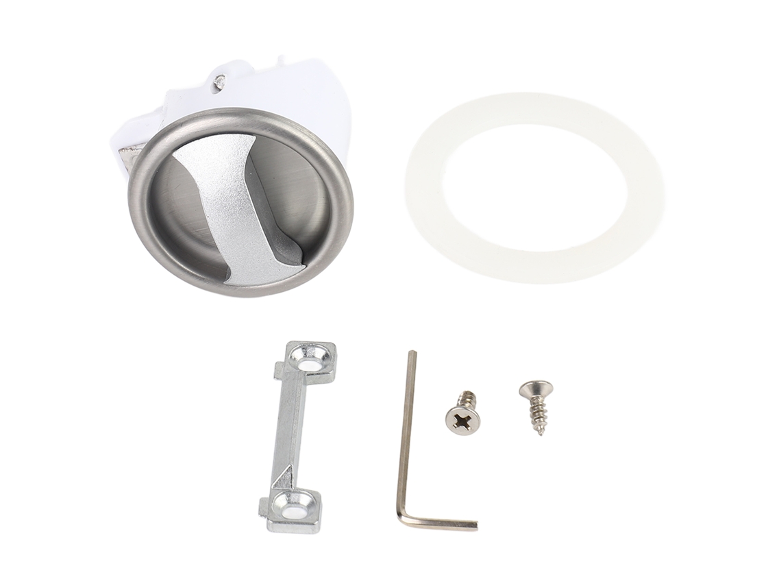 Freno De Puerta Abs Con Panel De Acero Inoxidable Para Baño, Hogar, Autocaravana, Yate, Restaurante, Coche, Plateado