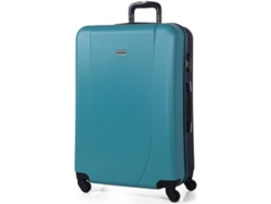 Maleta de Viaje Grand ITACA Texturizadoa Azul (50x75x29cm - 100 L)
