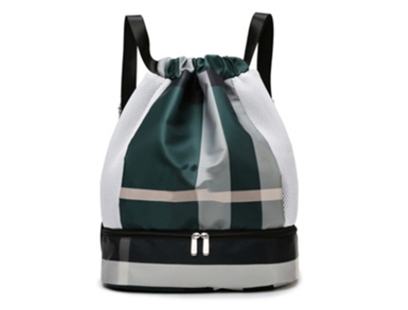 Bolsas Con Cordón Mochila Bolsa Deporte Gimnasio Saco Bolsa Con Cordón Bolsa De Cuerda Bolsa De Yoga, Verde ZMDECQNA