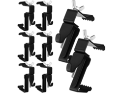 Ganchos Ajustables Para Pared De Ladrillo, 8 Piezas, Ganchos De Metal Para Colgar Herramientas Y Decoraciones En