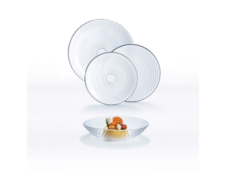 Servicios de Cena LUMINARC (Transparente - Vidrio)