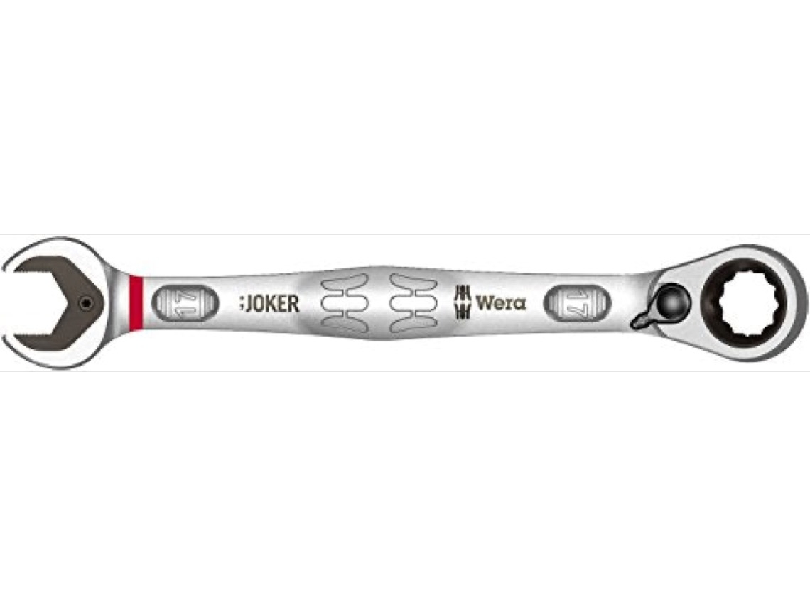 Llave de Carraca INDOOSTRIAL Wera Joker Combinada (17 x 225 mm)