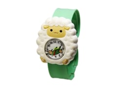 Ats-reloj Para Niños Seguro Y Cómodo Con Diseño Cartoony Ligero Y Resistente Juguete De Reloj Para Niños Y Niñas Oveja