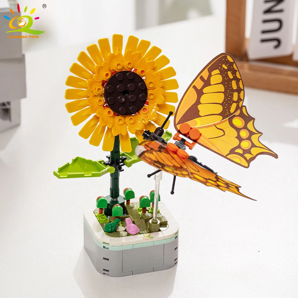 Moc: Insectos, Flores, Bloques de Construcción, Macetas y Bonsáis