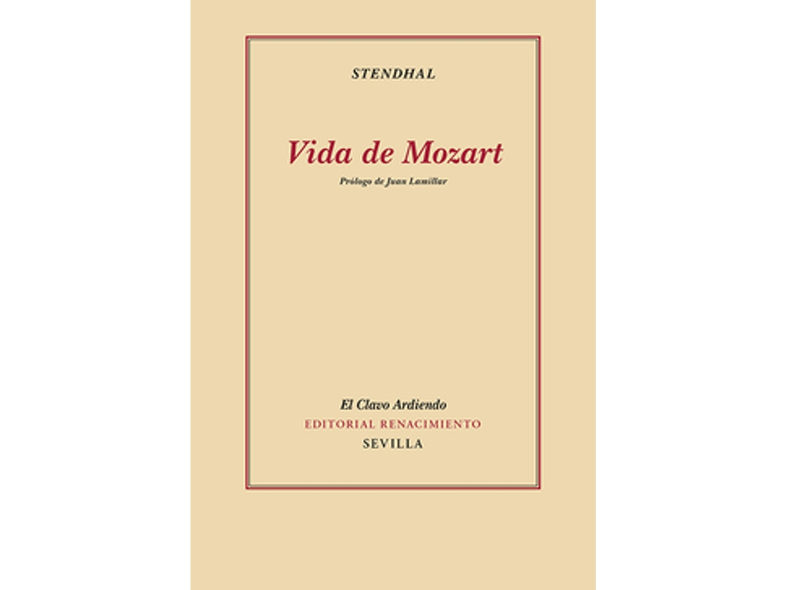 Libro Vida De Mozart de Stendhal