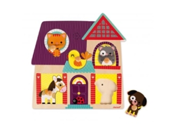 Puzzle Musical JANOD Mi Amiguitos (5 Piezas)