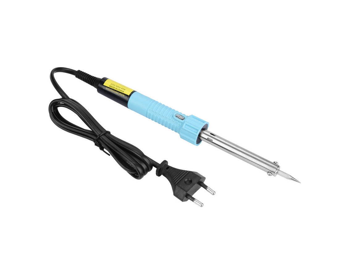 Pistola De Soldadura Eléctrica Para Exteriores De 40 W Con Indicador De Encendido Para Soldadura Blanda Y Estañado.