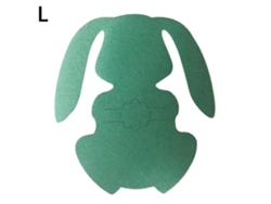 Bolsas para cubiertos con forma de conejito de Pascua, decoración de bolsas para cubiertos, portacubiertos, Nostalgia88
