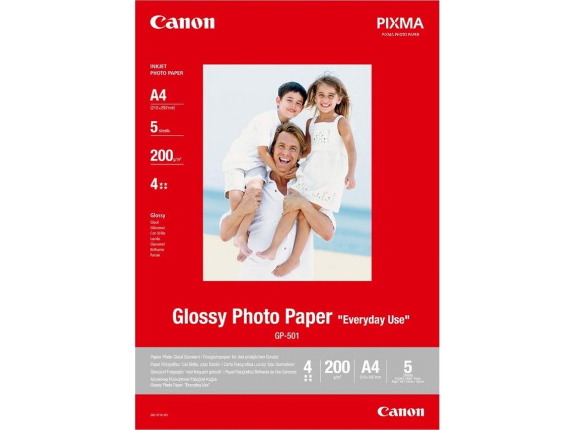 Papel Foto CANON GP-501 A4 Brillo