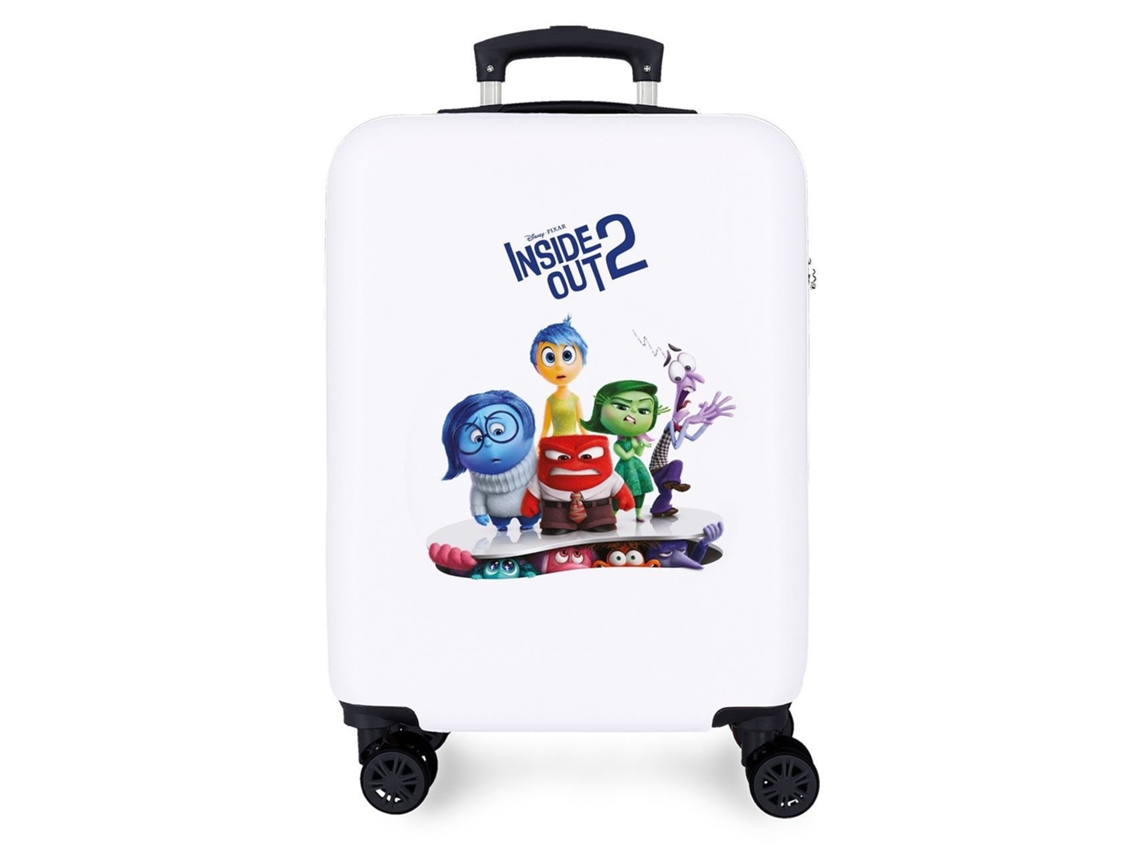 Maleta de cabina Disney Inside Out ABS blanca