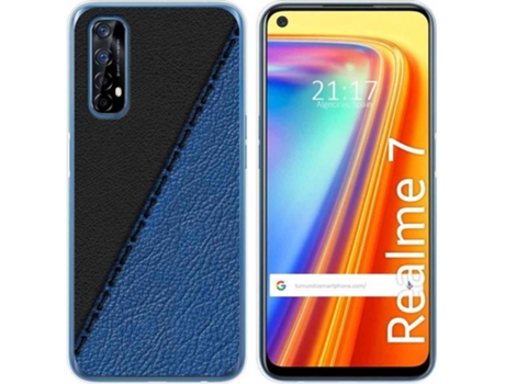 Carcasa Realme 7 TUMUNDOSMARTPHONE Cuero 02 Multicolor