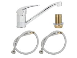 Grifo De Cocina De Cobre Con Rosca G1/2 Para Agua Fría Y Caliente Con Rotación De 360 Grados.