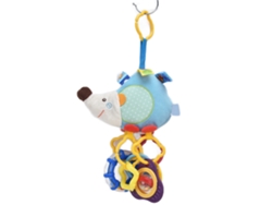 Peluche De Erizo Colgante Para Cochecito De Bebé Con Cascabel Y Papel Sonoro.
