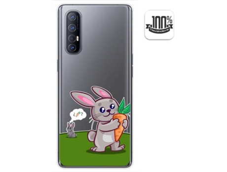 Carcasa Oppo Find X2 Neo TUMUNDOSMARTPHONE Conejo Multicolor