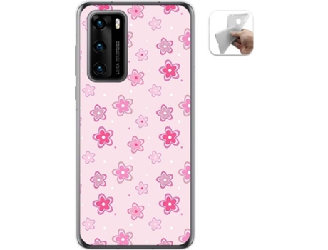 Carcasa Huawei P40 TUMUNDOSMARTPHONE Flores Multicolor