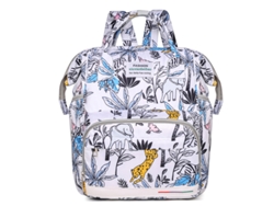 Mochila premamá CZHHMART: elegante y funcional para el uso diario - Estampado de guepardo