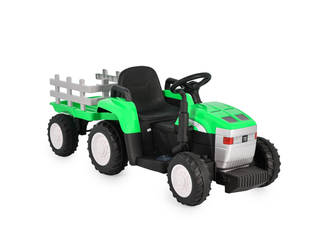 Tractor Moni de Dallas Green con remolque