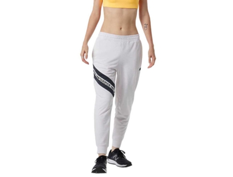 Pantalones para Mujer NEW BALANCE Relentless Terry Blanco para Training (L)
