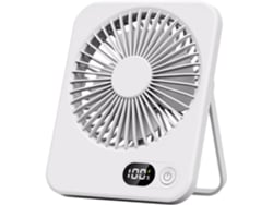 Ventilador Portátil Versátil Ventilador Recargable De Cinco Velocidades Giratorio 180° Ajustable Portátil