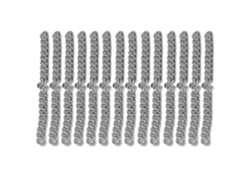 Cadena De Aluminio Para La Fabricación De Joyas De 9 Metros (32,8 Pies) Para Hacer Collares Y Pulseras Diy, Resistente A La Decoloración.