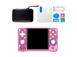 Consola de juegos portátil con batería de 4000 mAh - Consola portátil retro, más de 18 000 juegos, motor de vibración, perfecta para el hogar y los viajes.