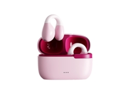YEMAESRE Auriculares Bluetooth con clip para la oreja de conducción ósea, color rosa