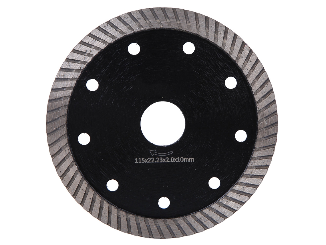 Hoja De Sierra Diamante Para Amoladora Angular, Accesorios Para Cortar Concreto Granito Mármol 115mm