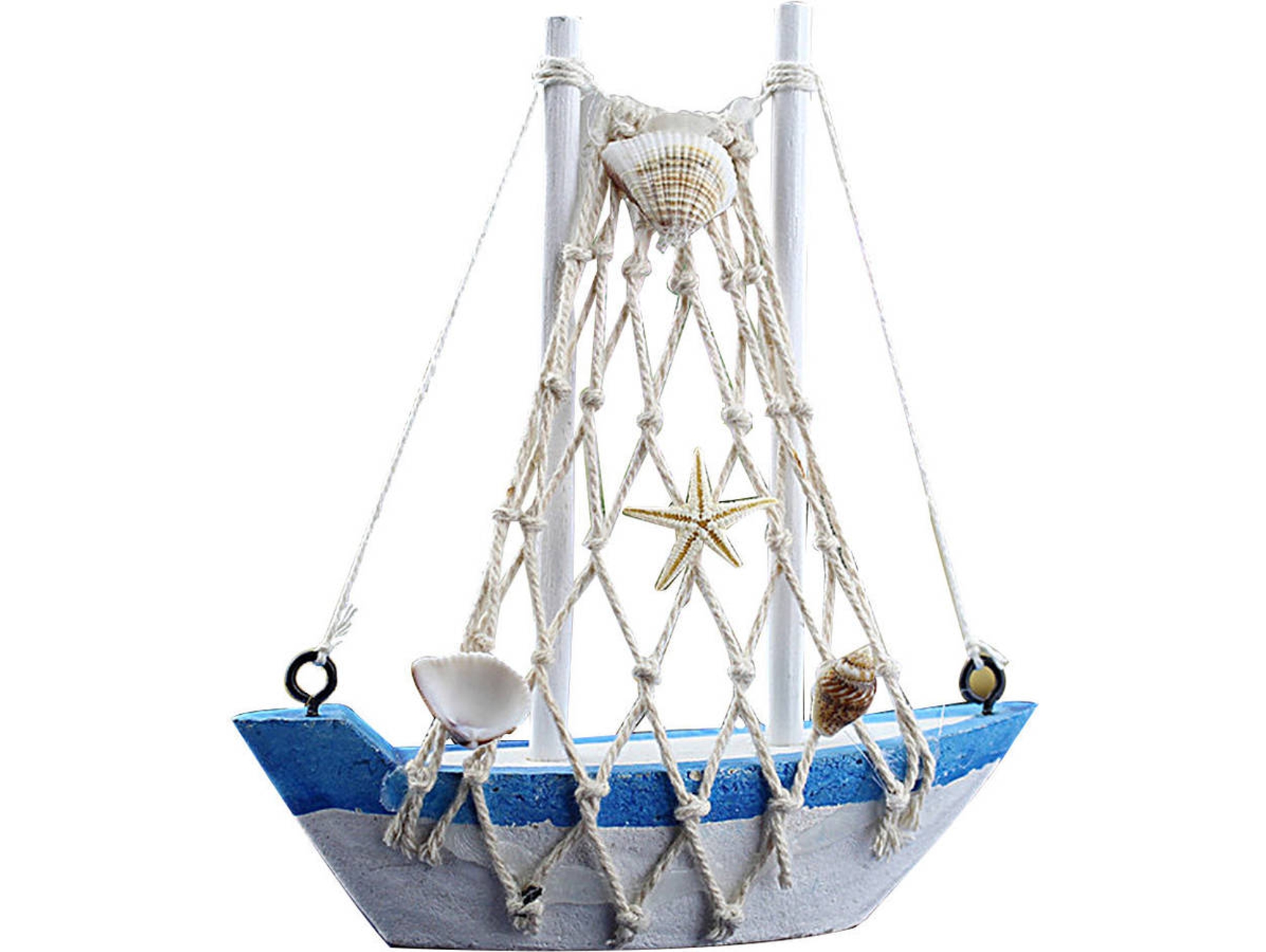 Barco Miniatura HEAN Blanco y Azul