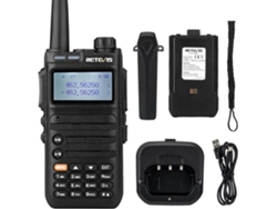 Walkie Talkie Ra685 de doble banda, radio bidireccional de largo alcance, 5 W, 1800 mAh, linterna, puerto de radioaficionado recargable Retevis
