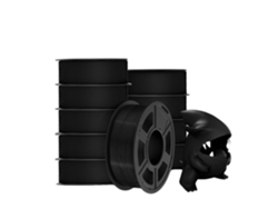Filamento para impresora 3D, resistencia mejorada, diseño de bobinado preciso, PLA Meta Black, 11 kg OEM