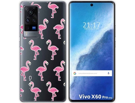 Carcasa Vivo X60 Pro 5G TUMUNDOSMARTPHONE Flamenco Multicolor