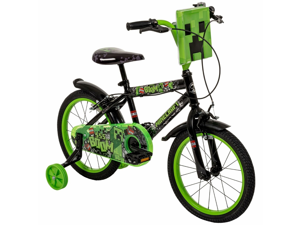 Bicicleta Minecraft 16" - Negra