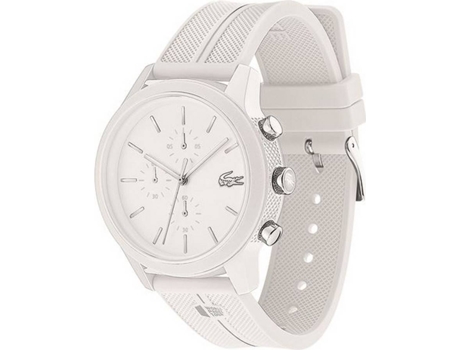 Reloj LACOSTE WPT 2020 Hombre (Silicona - Blanco)