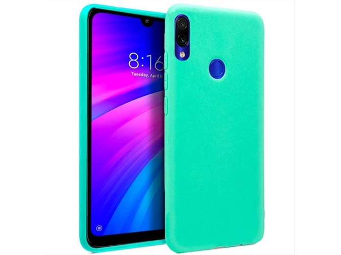 Carcasa Xiaomi Redmi 7 COOL Silicona Verde